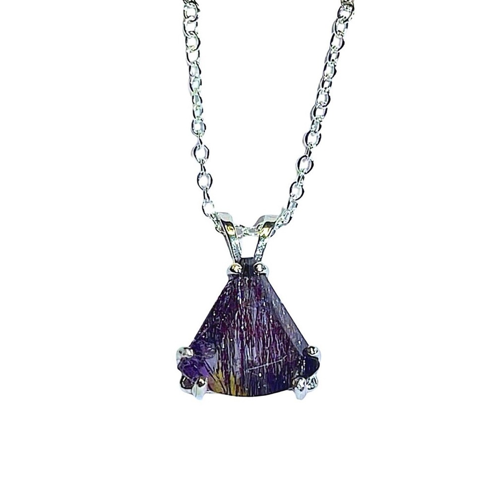 RARE Super Seven Melody Charm Necklace